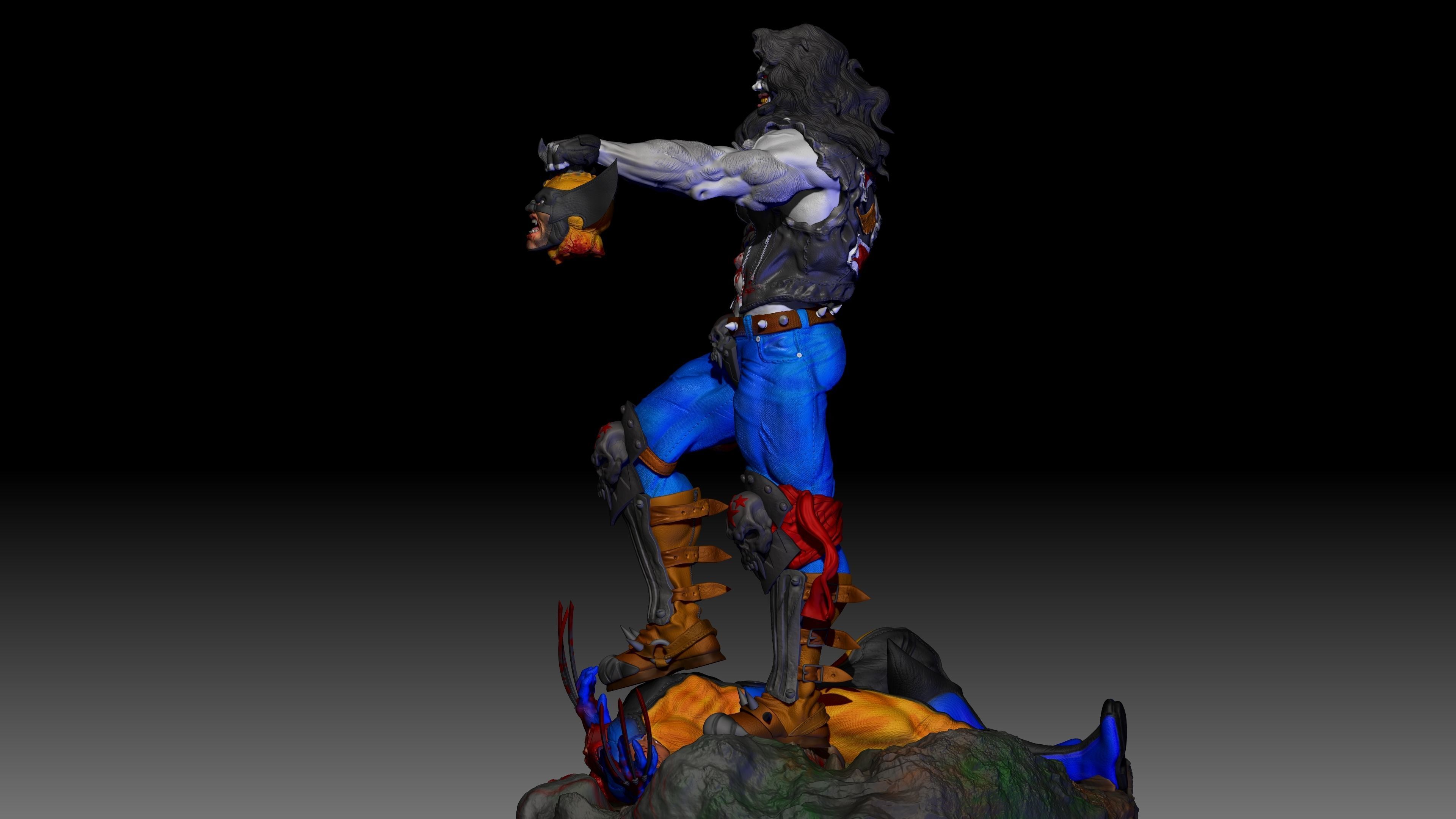 Lobo The Main Man 3D print model_4