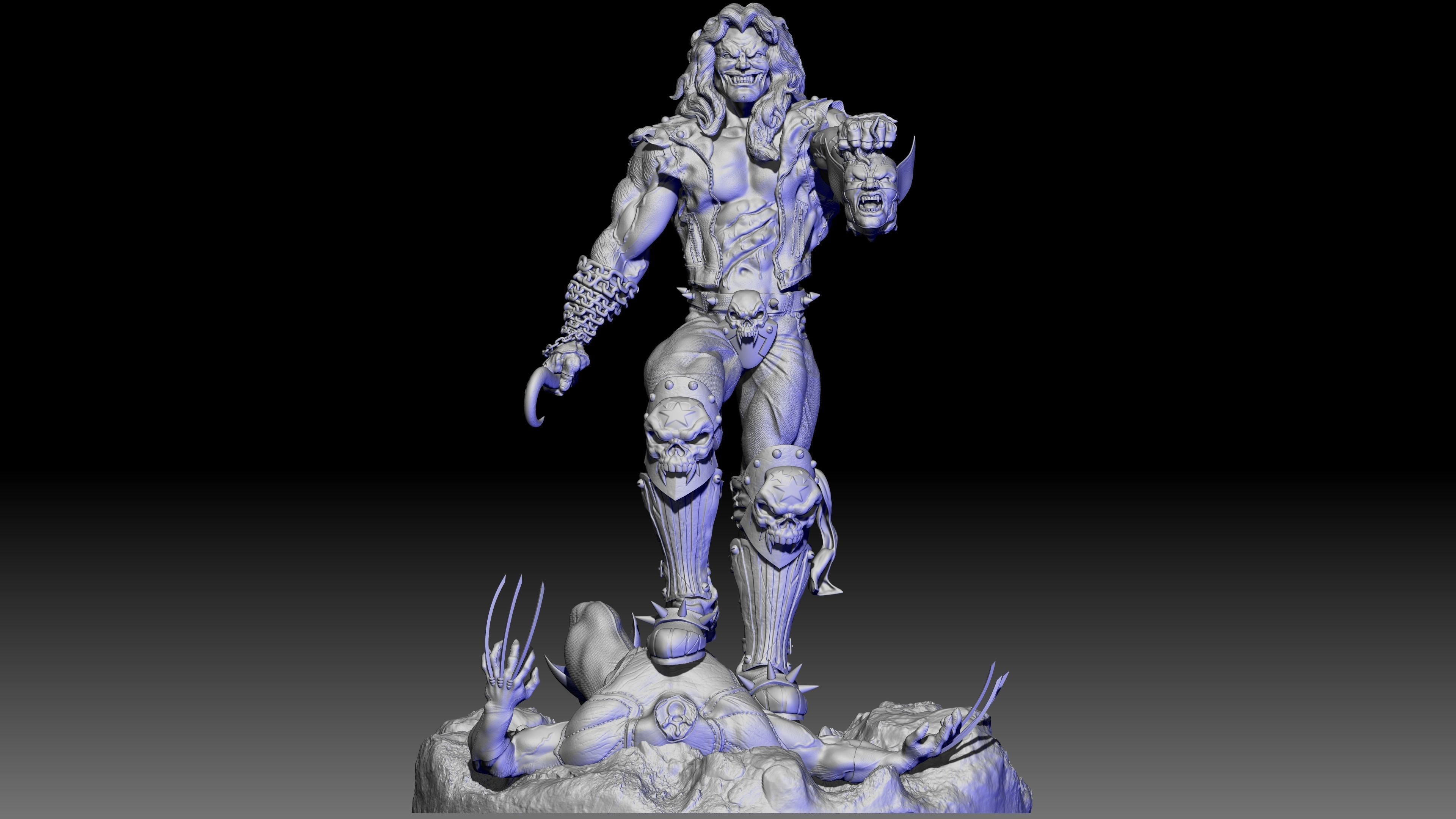 Lobo The Main Man 3D print model_3