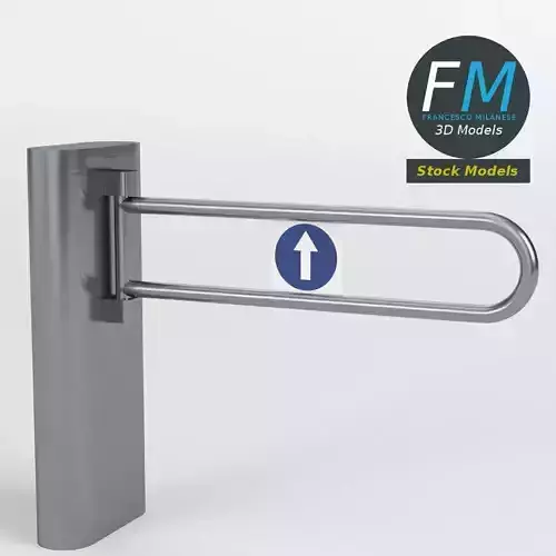 Swing barrier gate