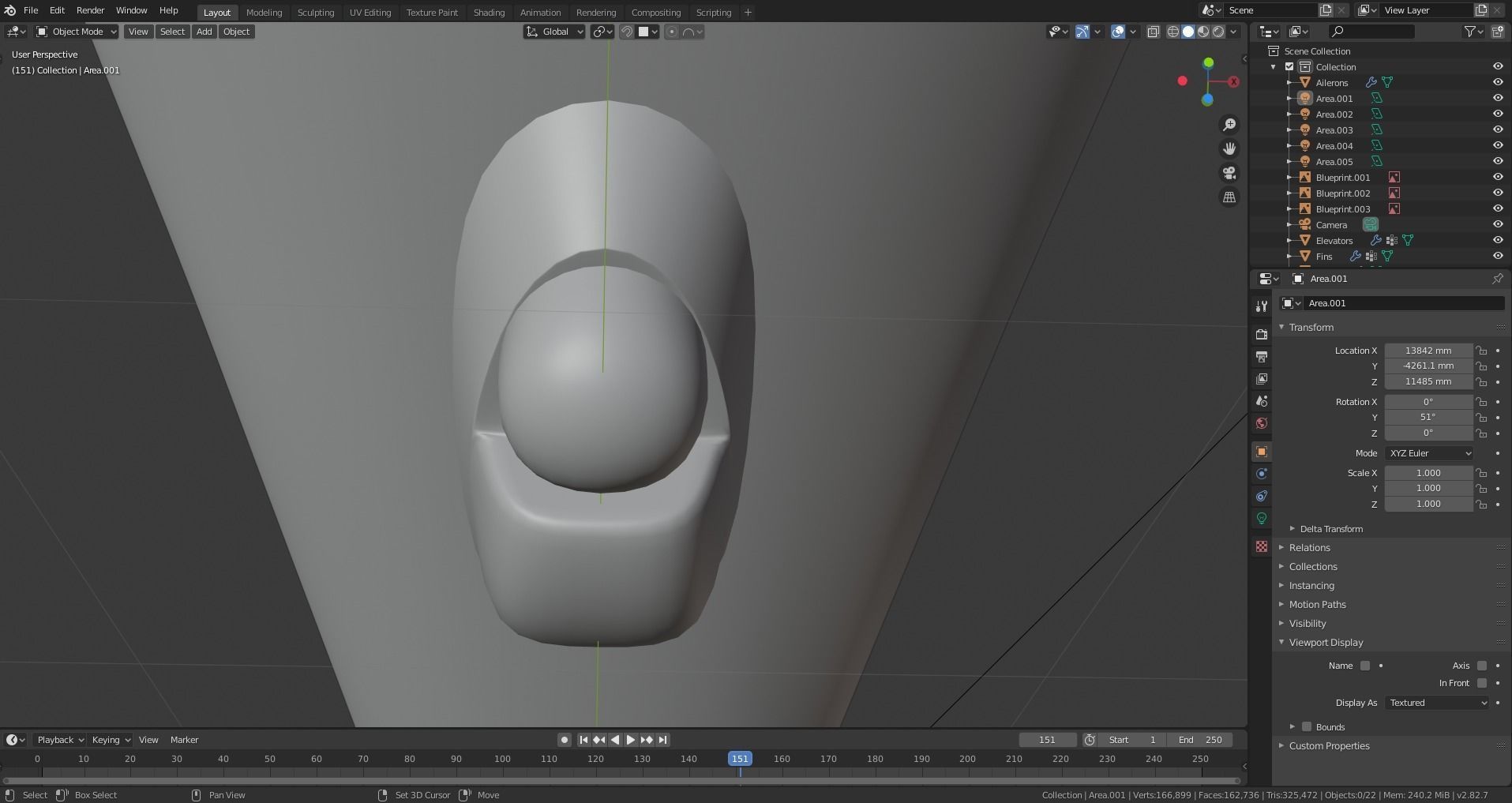 Saab GLOBALEYE - Airborne Early Warning and Control Aircraft - 3D model_37