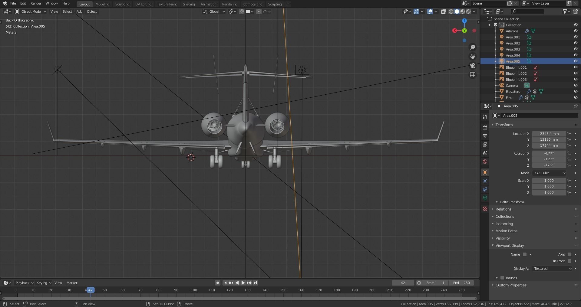 Saab GLOBALEYE - Airborne Early Warning and Control Aircraft - 3D model_23