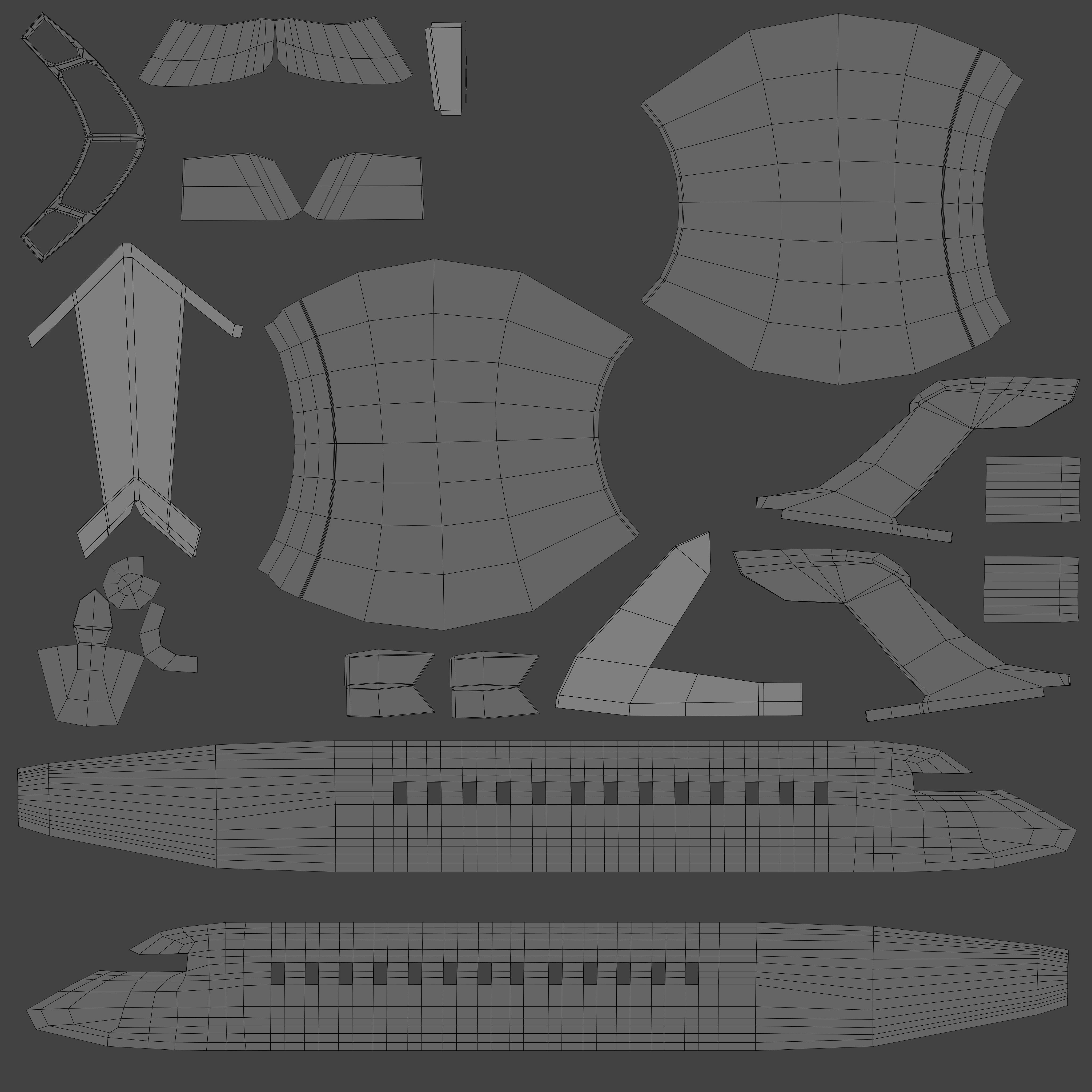 Saab GLOBALEYE - Airborne Early Warning and Control Aircraft - 3D model_49