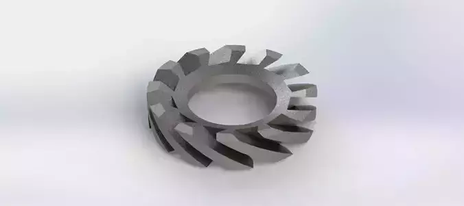 Teethed Washer DIN 6798 A Zn - Arruela Dentada DIN 6798 A Zn