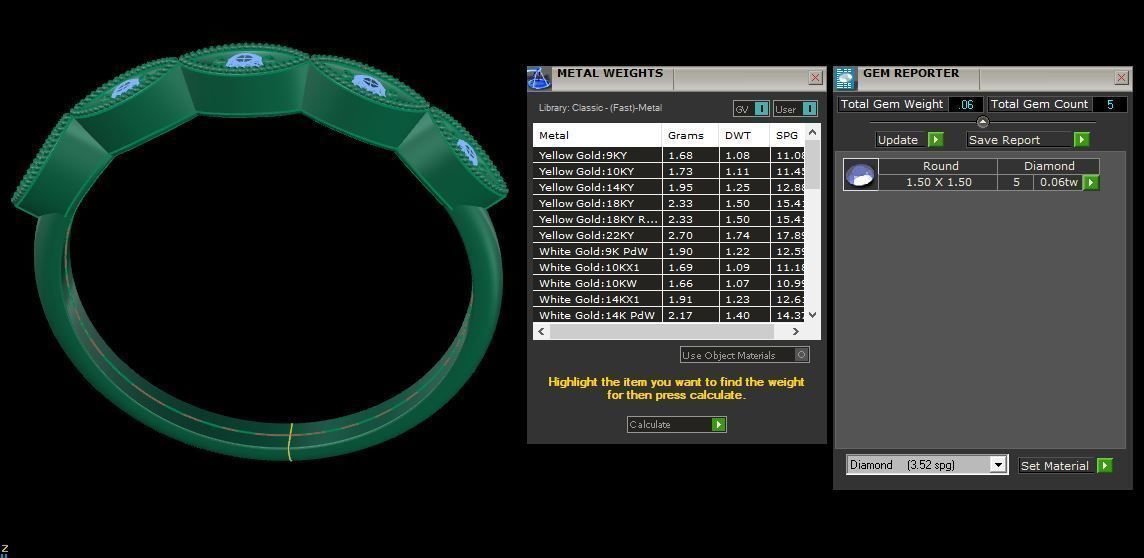 Ring 103 3D print model_8