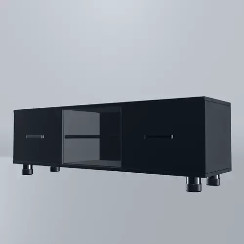 Modern Media Entertainment Console TV stand