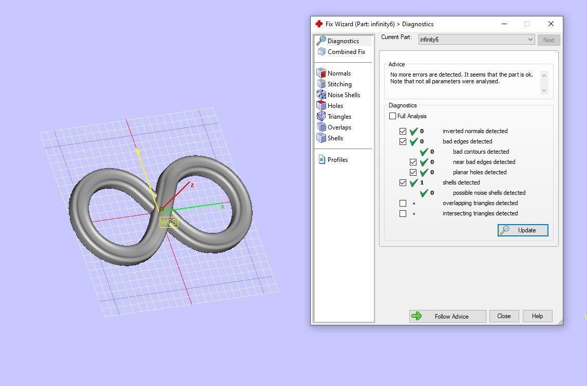 Infinity symbol 10 model  for pendant bracelet or 3D print model 3D print model_27