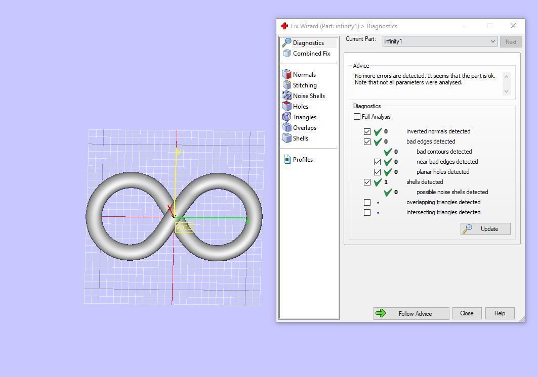 Infinity symbol 10 model  for pendant bracelet or 3D print model 3D print model_19