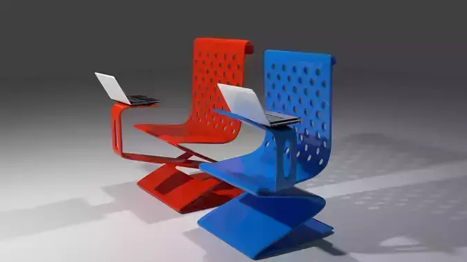 Futuristic reading chiar