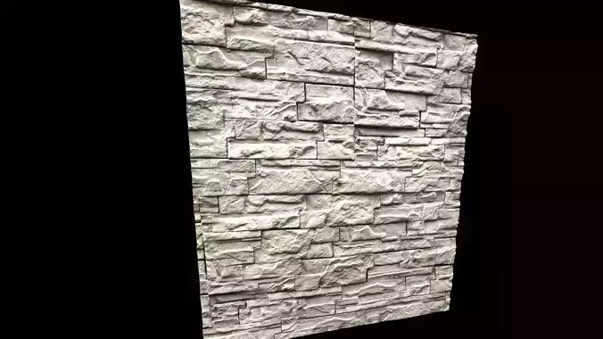 PBR - Stone Wall Tileable Texture