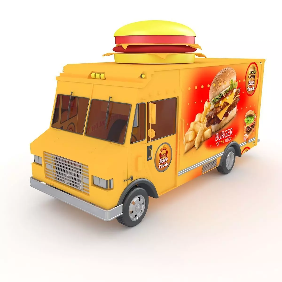 Burger Truck 2 3D model