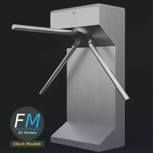 Vertical turnstile gate