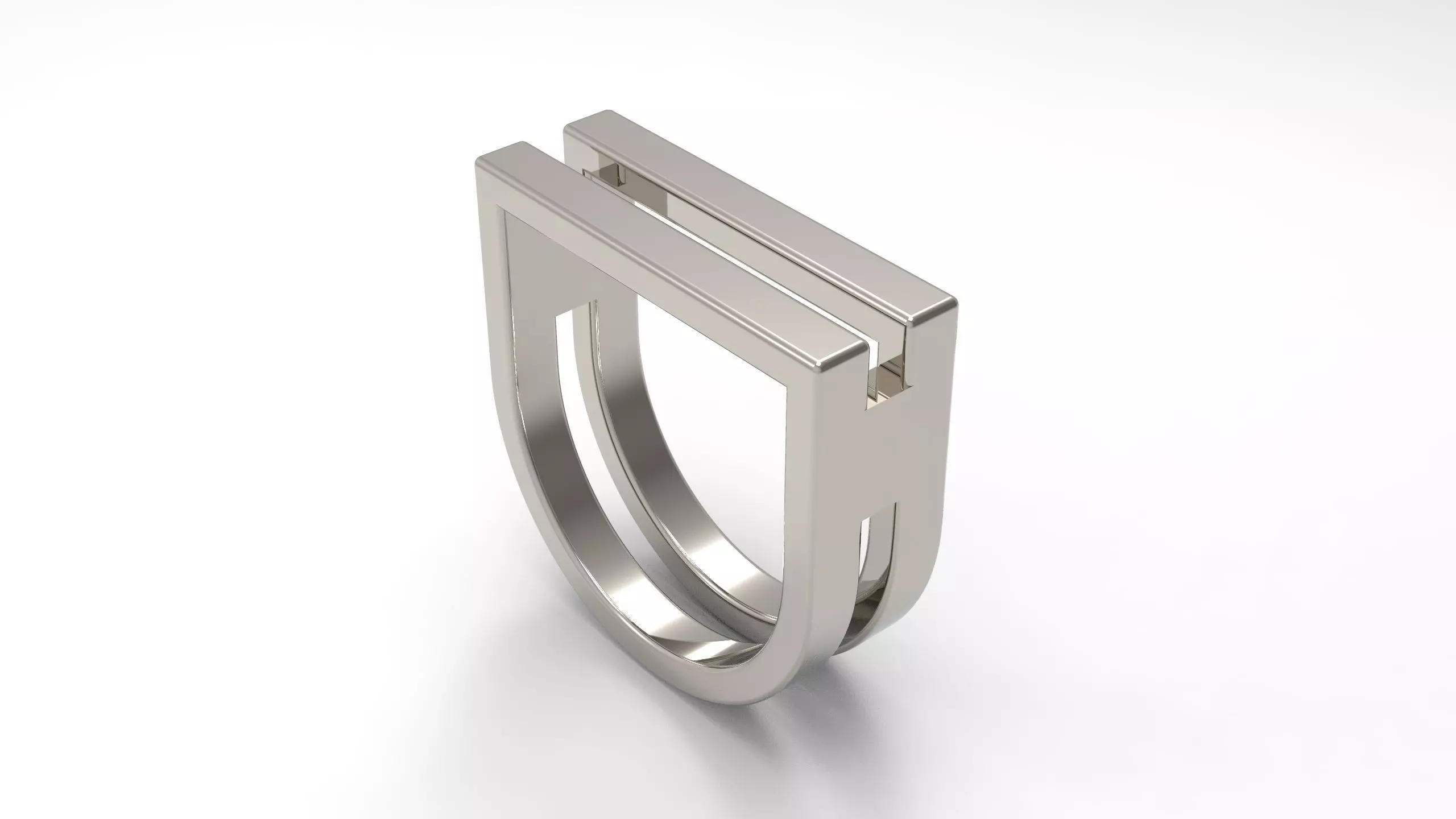Minimal Ring Eu 60 3D print model_0