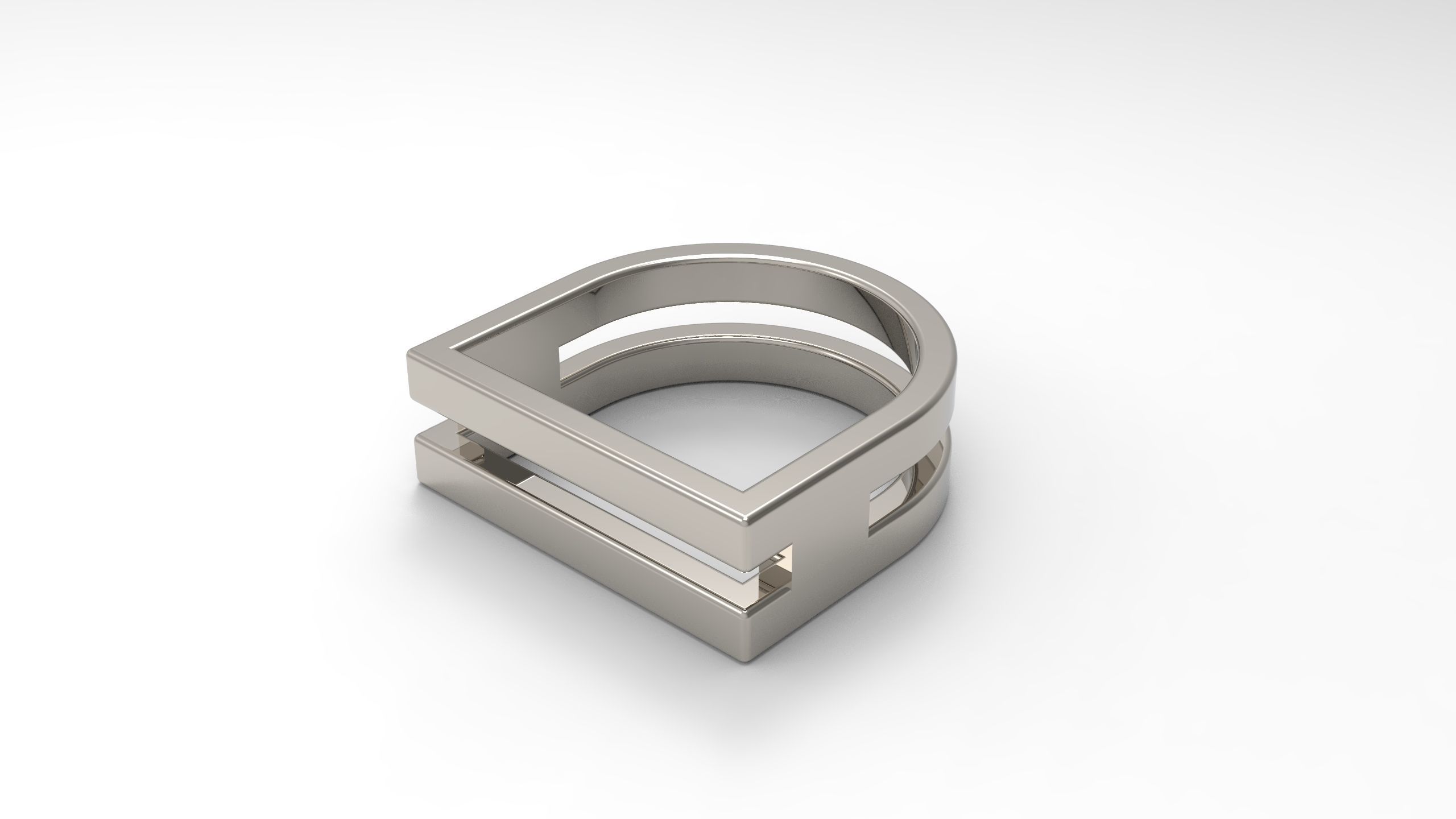 Minimal Ring Eu 60 3D print model_2