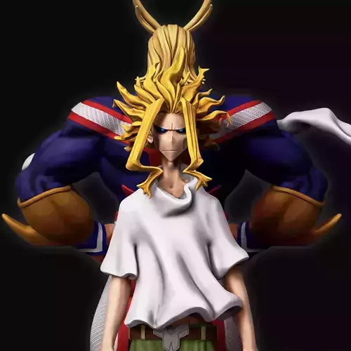 All Might 3D print model