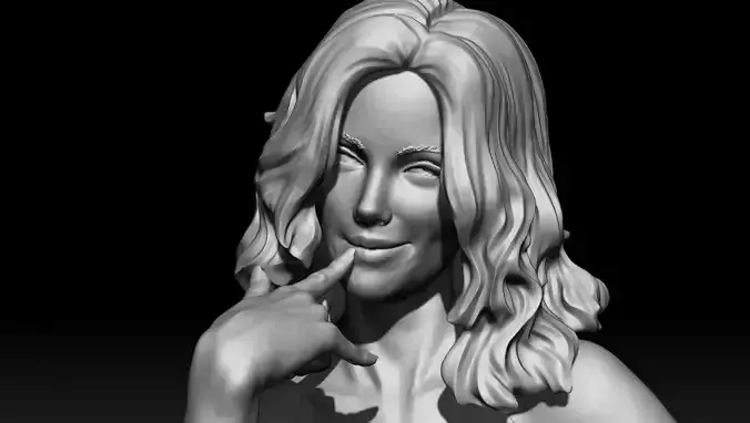 Female Nude Pose 3D Print