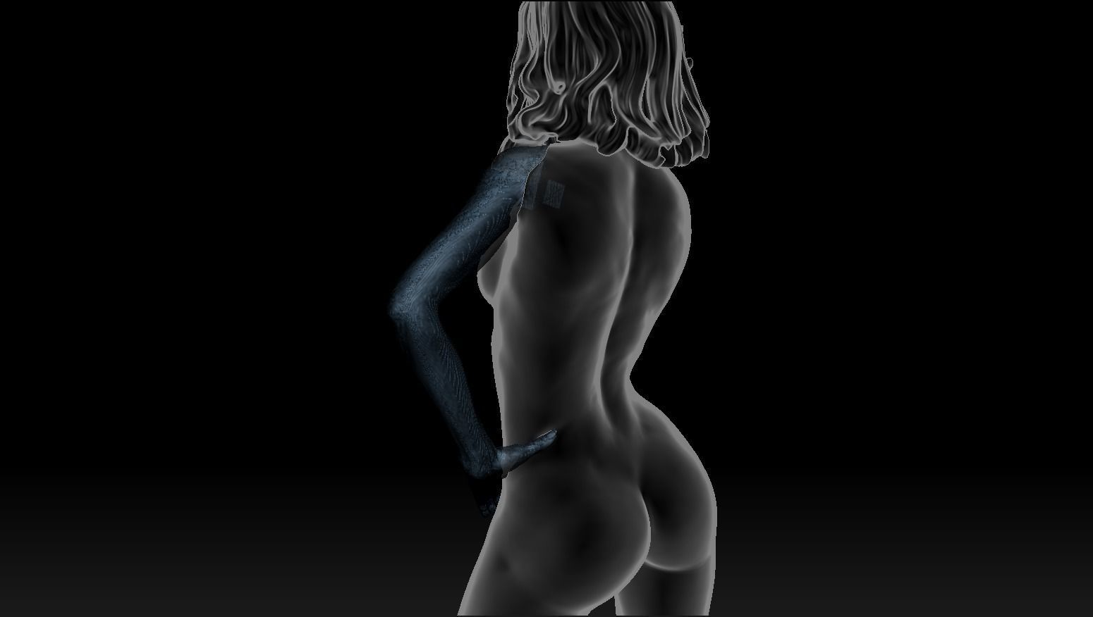 Female Nude Pose 3D Print 3D print model_12