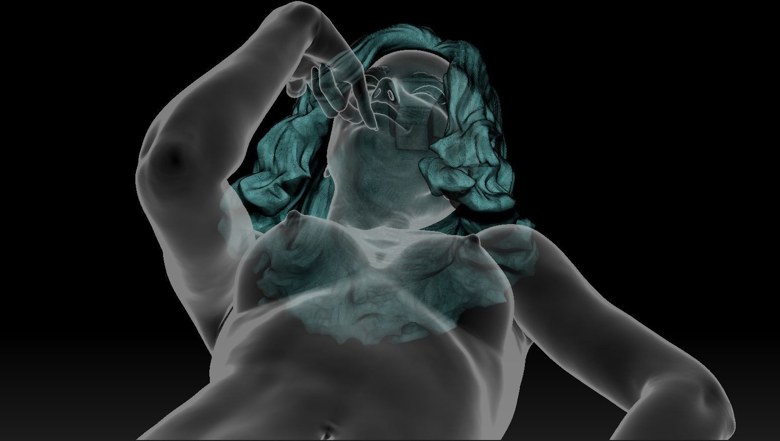 Female Nude Pose 3D Print 3D print model_10