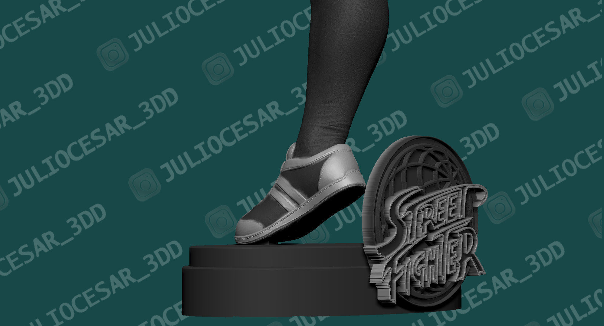 Street fighter - Chun Li 3D print model_7