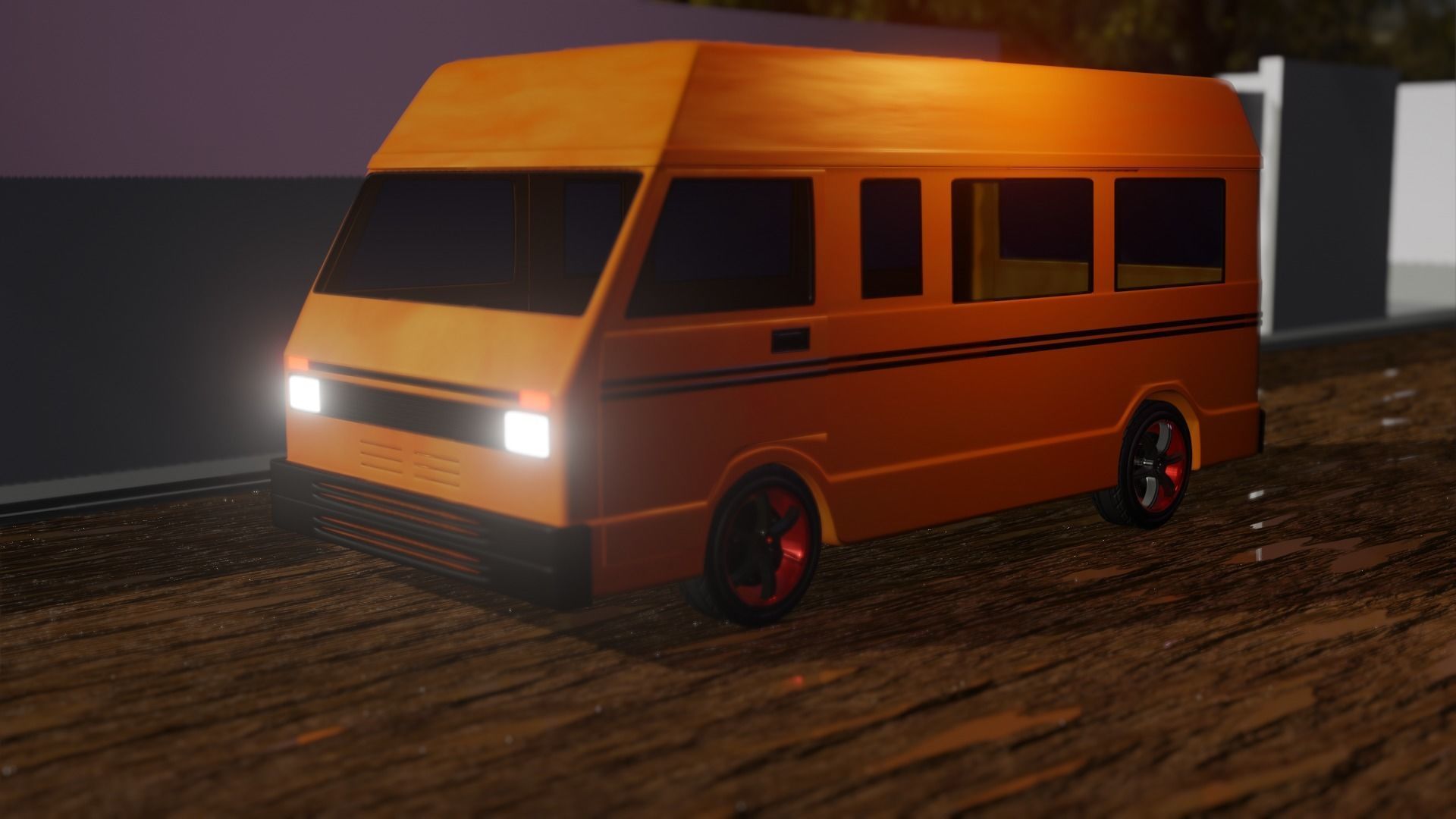 BUS - Lagos Danfo Bus 3D model_1