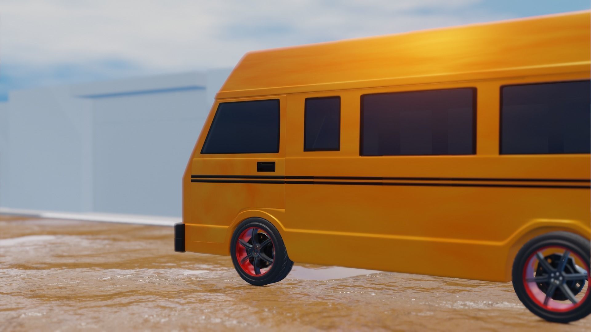 BUS - Lagos Danfo Bus 3D model_4