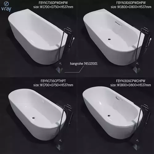TOTO btahtub hangrohe faucet