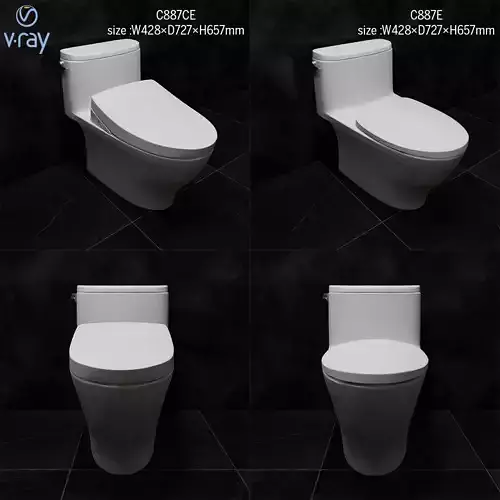 TOTO TOILET   C887CE  C887E