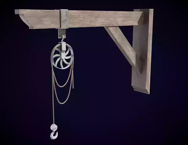 Old Warehouse Pulley