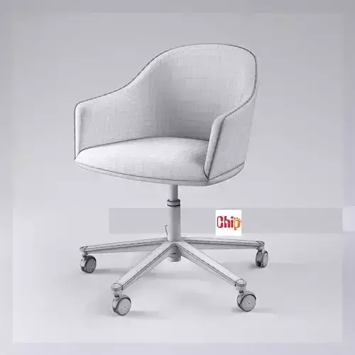 VITRA SOFTSHELL WHEELS- MODEL CHAIN 3D 3D print model