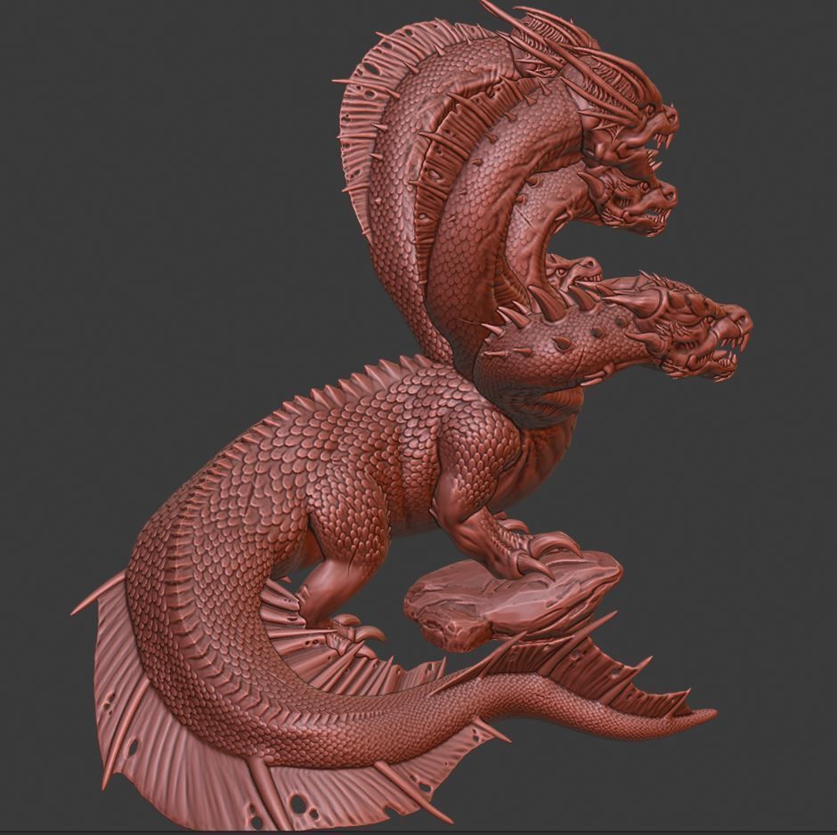 Hydra Model for 3D Print 3D print model_8