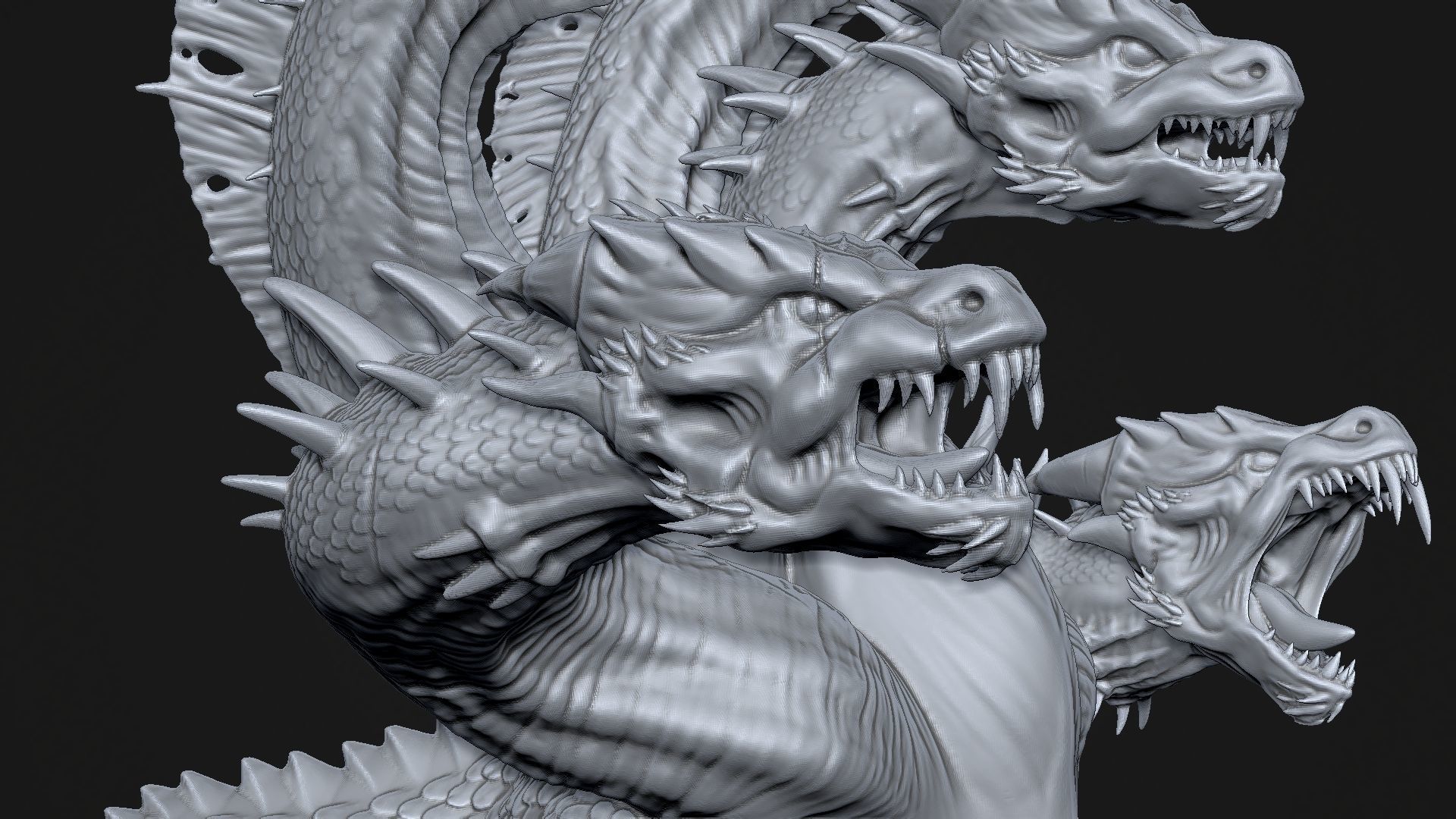 Hydra Model for 3D Print 3D print model_18