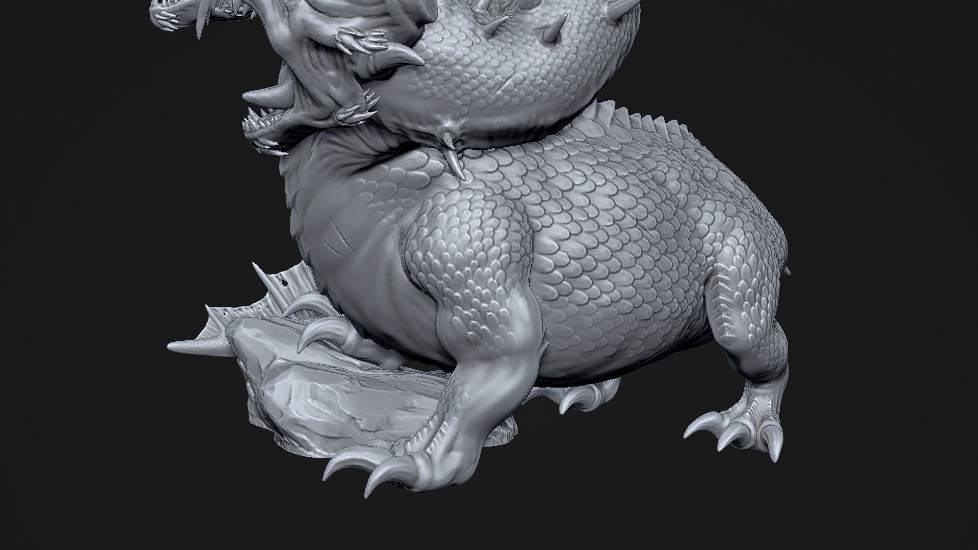 Hydra Model for 3D Print 3D print model_20