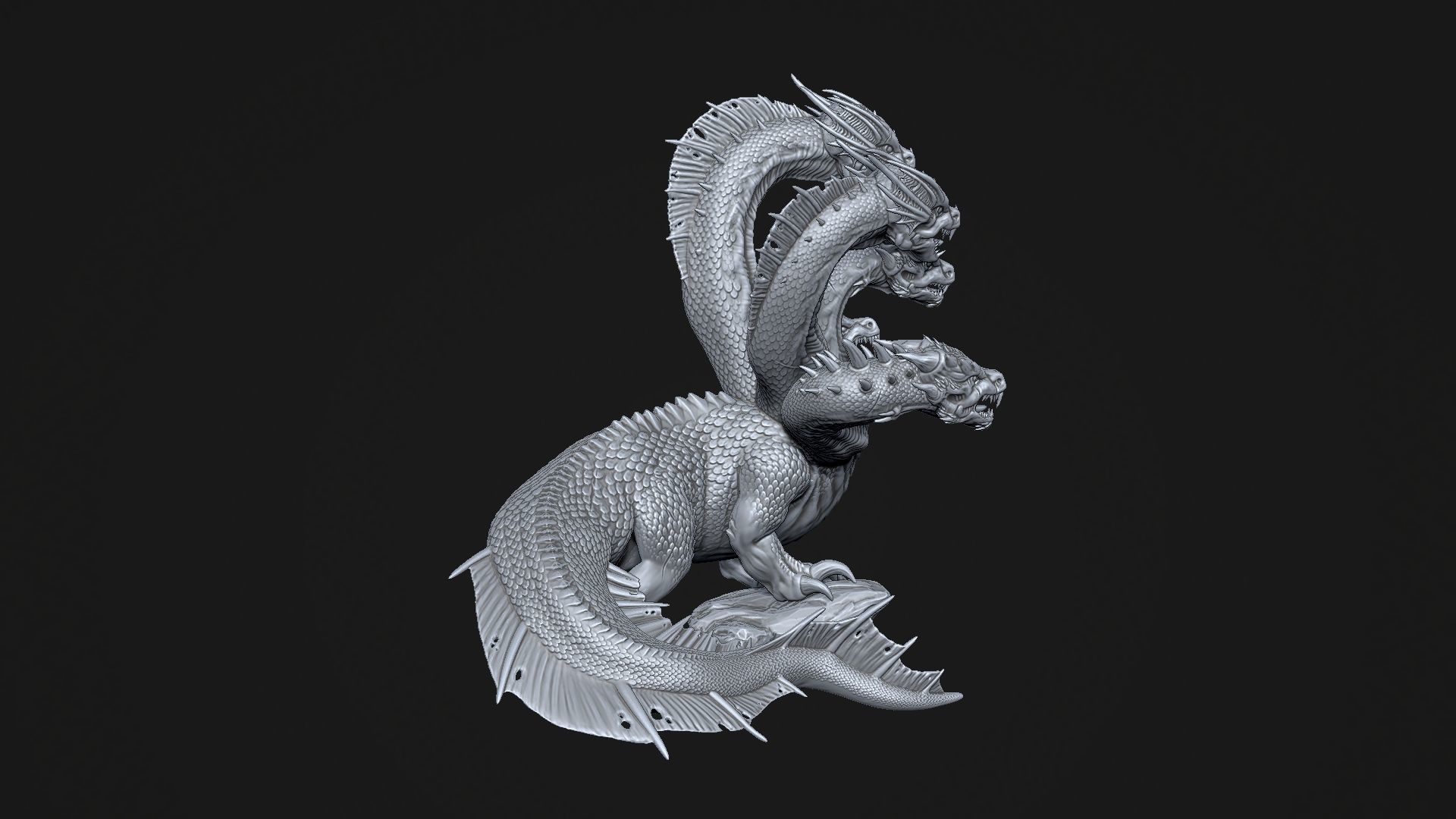 Hydra Model for 3D Print 3D print model_15