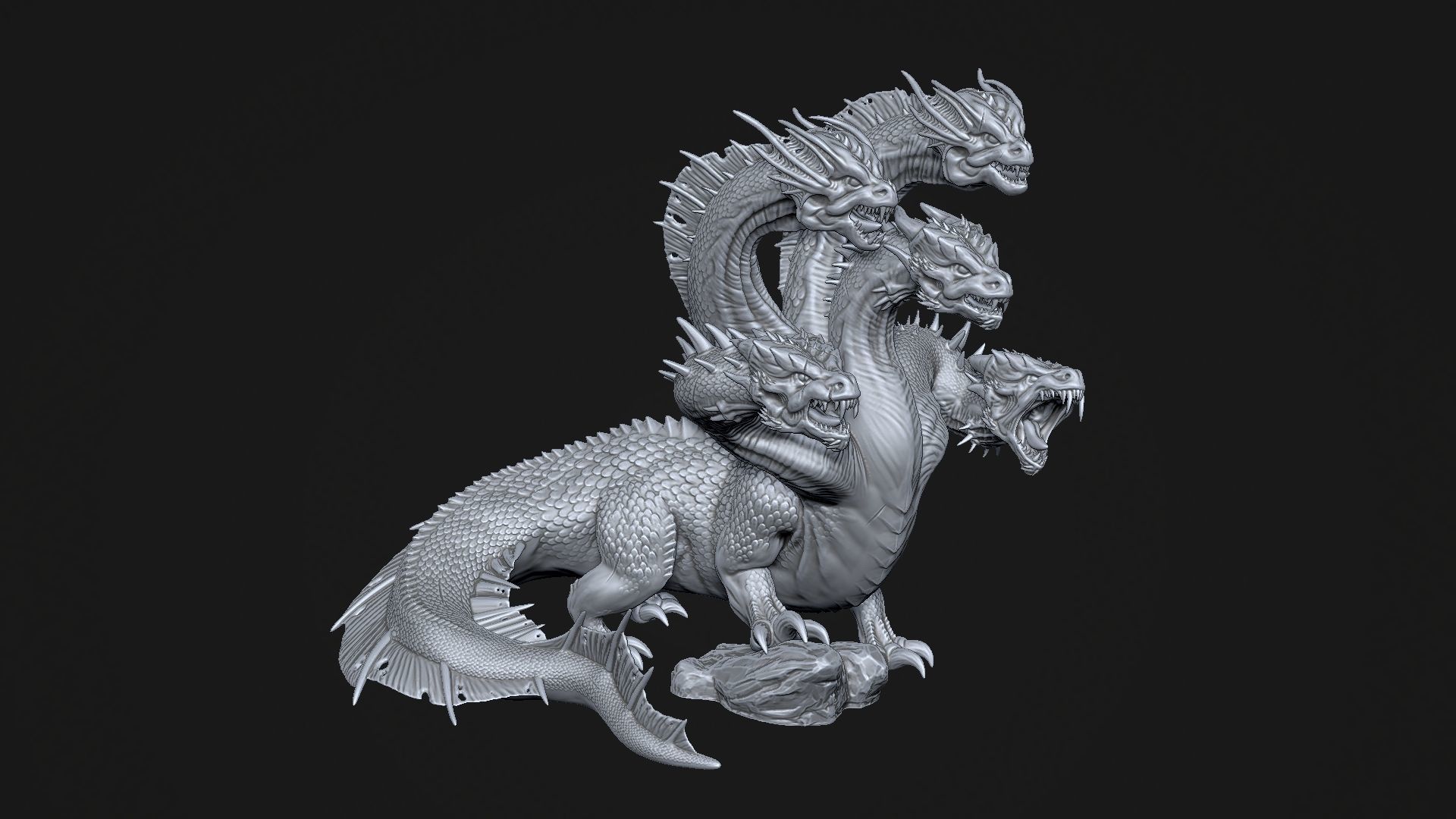 Hydra Model for 3D Print 3D print model_12