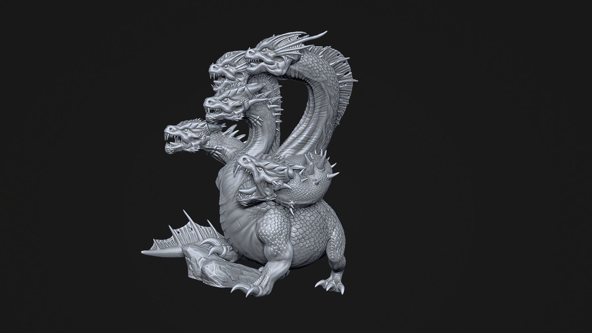 Hydra Model for 3D Print 3D print model_14
