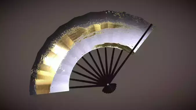 Japanese hand fan