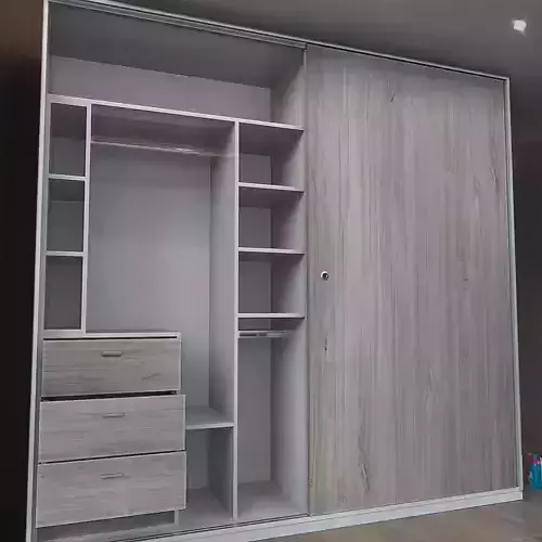 Wardrobe Santorini - modern - wood