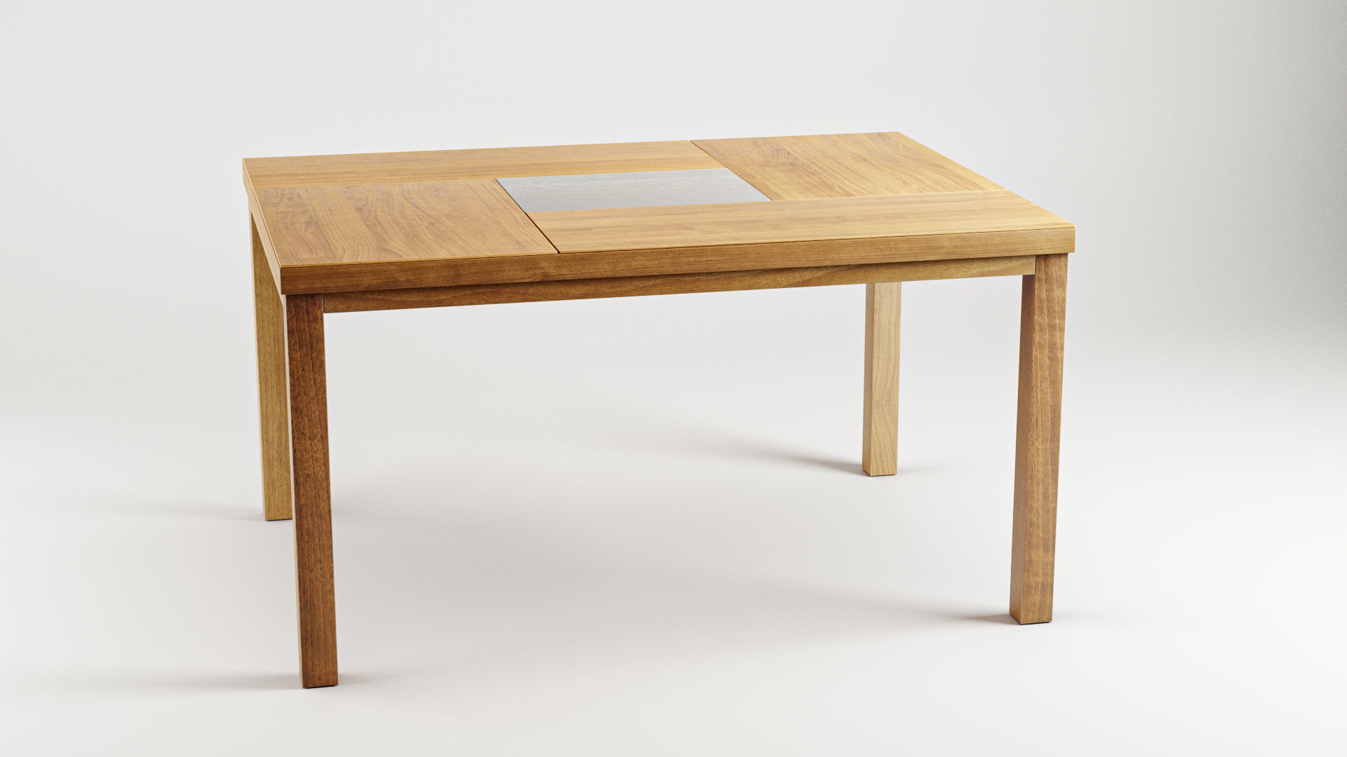 FREE 3D MODEL Chair and Table Free 3D model_2