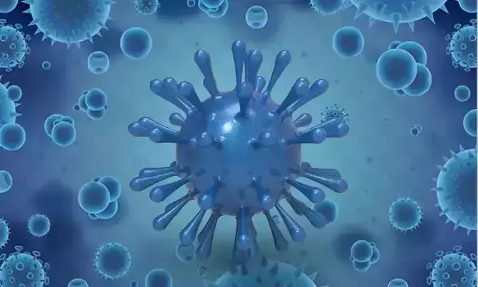 CORONA VIRUS COVID19  Low-poly 3D model