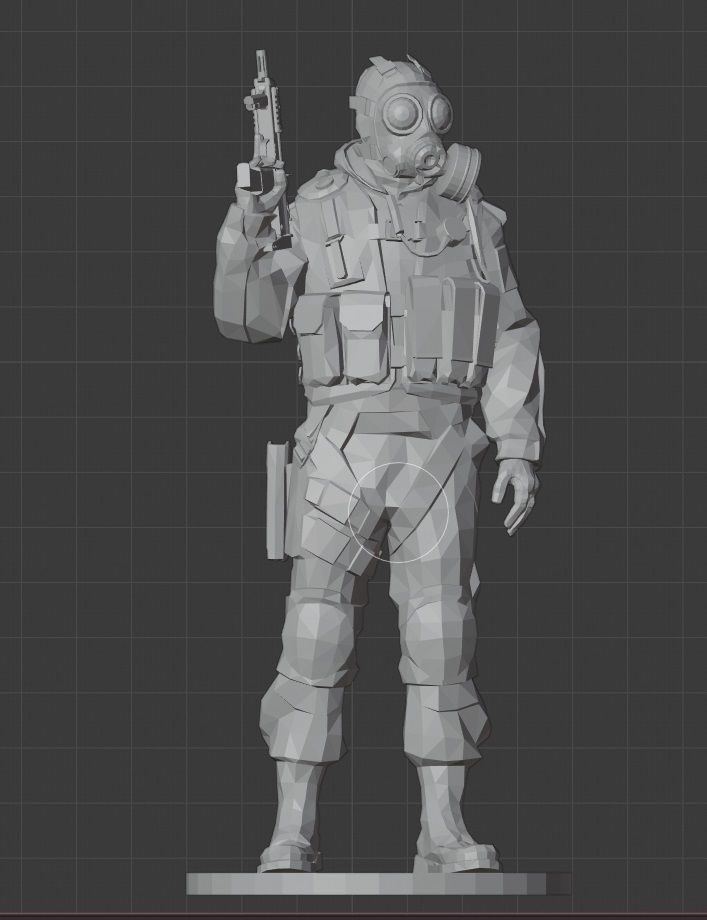 SAS Agent - Counter Strike - CSGO 3D print model_2