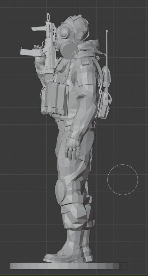 SAS Agent - Counter Strike - CSGO 3D print model_4