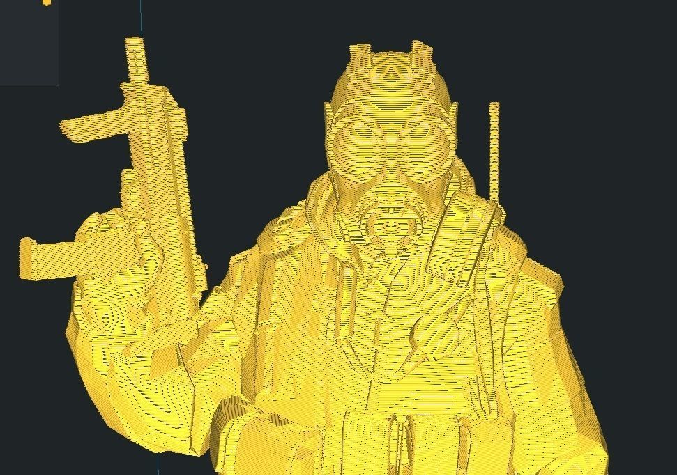 SAS Agent - Counter Strike - CSGO 3D print model_6
