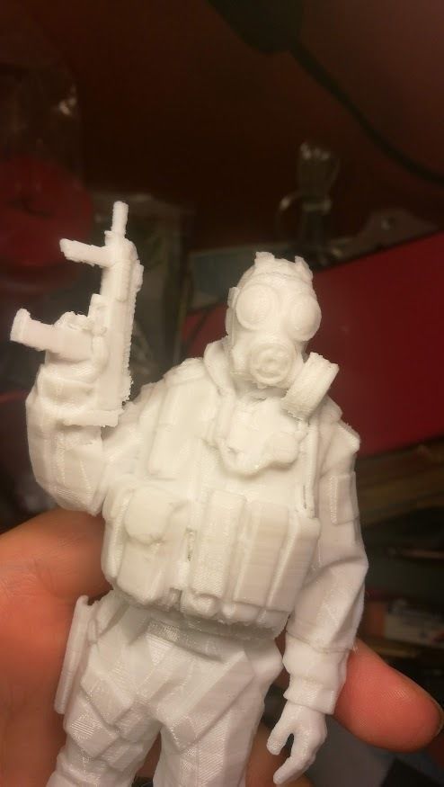 SAS Agent - Counter Strike - CSGO 3D print model_8