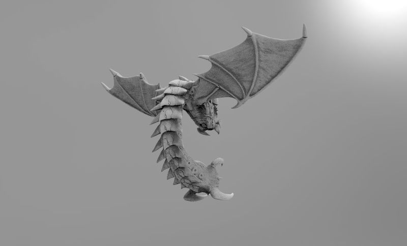 StarCraft2 Mutalisk 3D print model_1