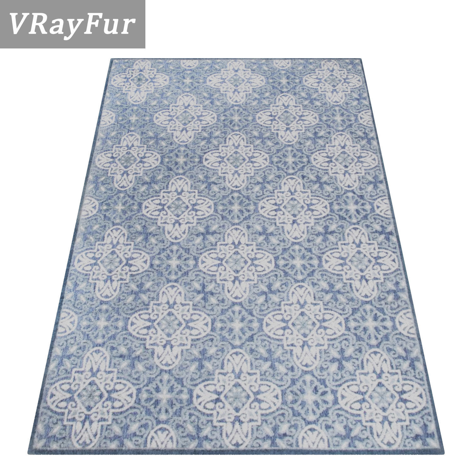 Rug Set 548 3D model_2