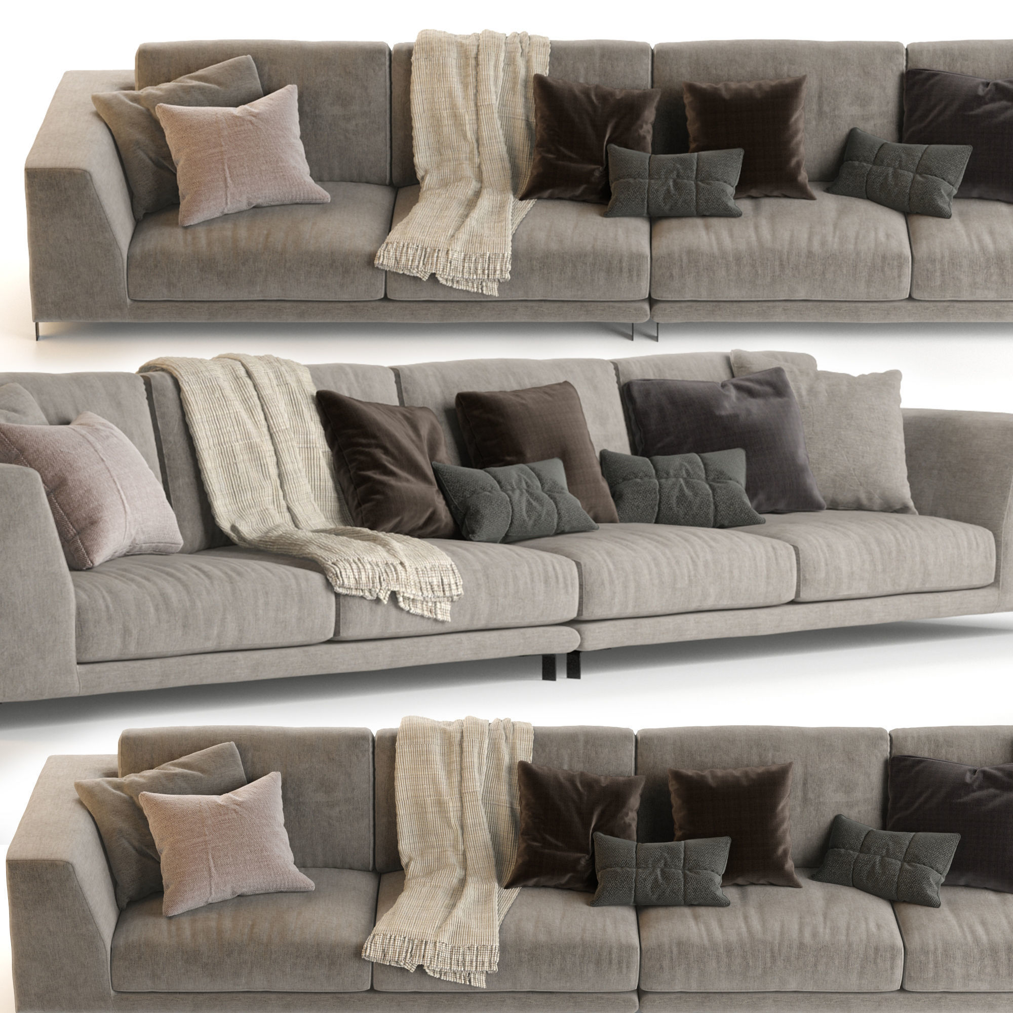 Artis Sofa by DITRE ITALIA 3D model_1