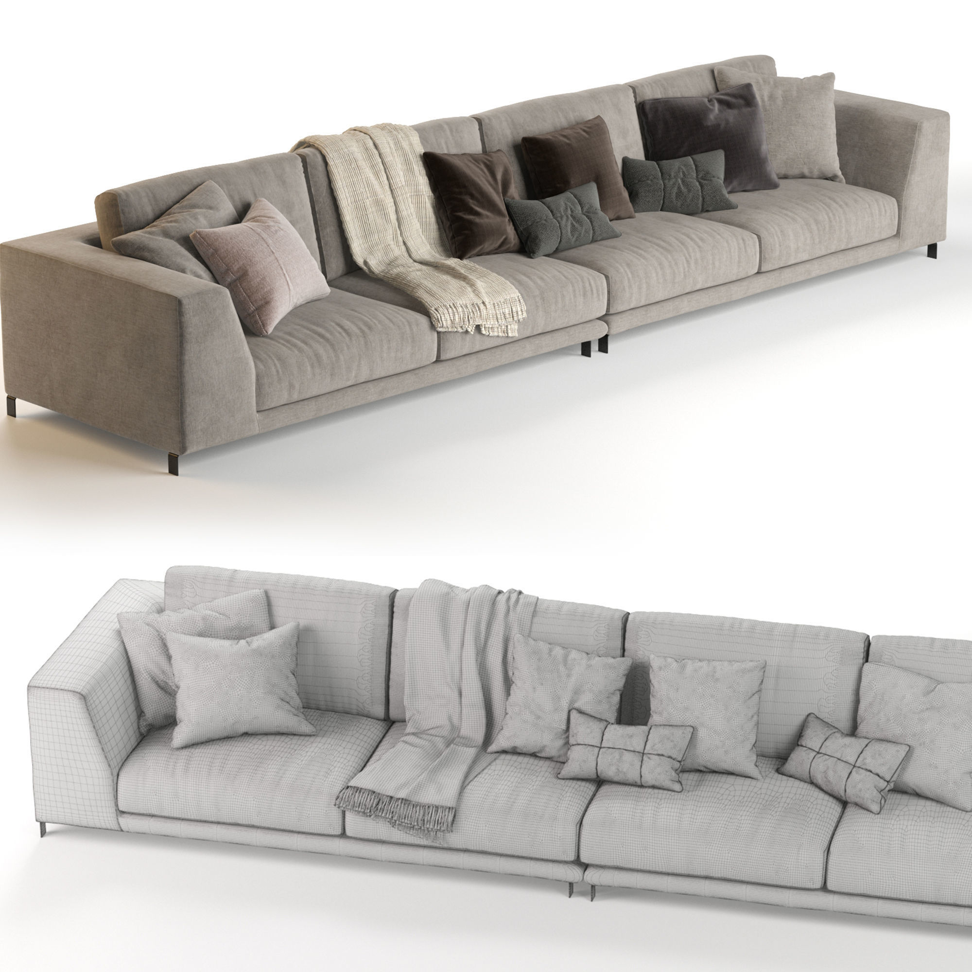 Artis Sofa by DITRE ITALIA 3D model_2