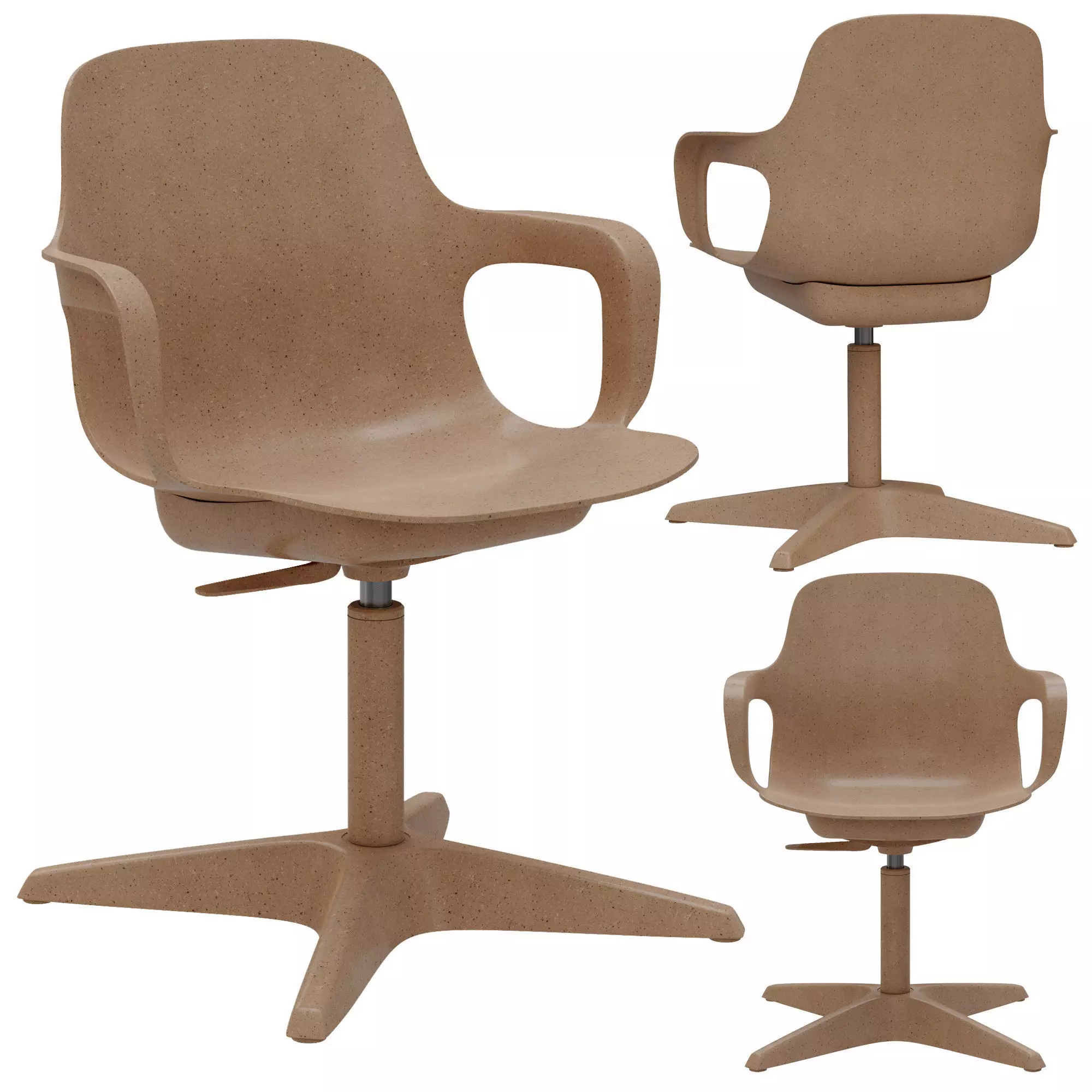 ODGER swivel office chair 3D model