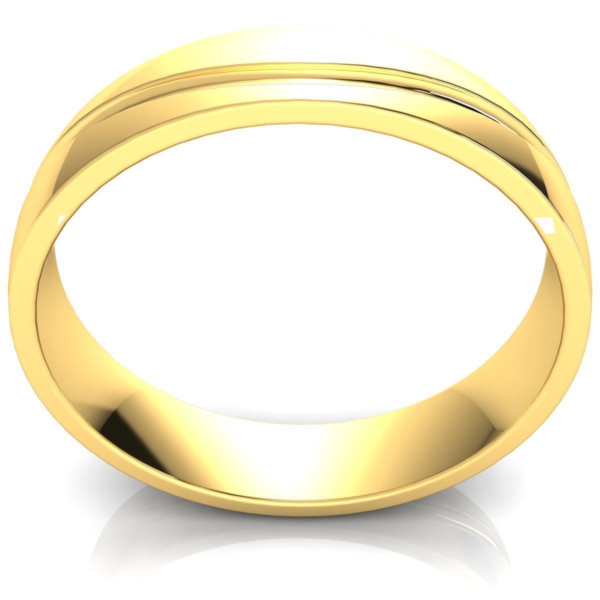 Plain Band Ring 3d Model Print  3D print model_5
