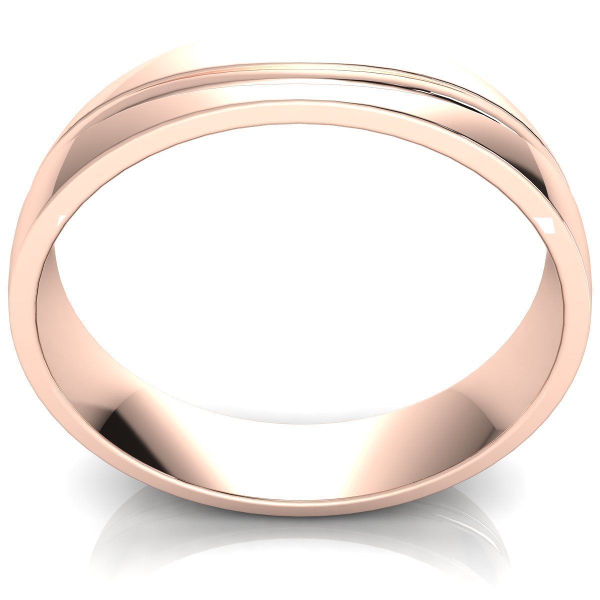 Plain Band Ring 3d Model Print  3D print model_4