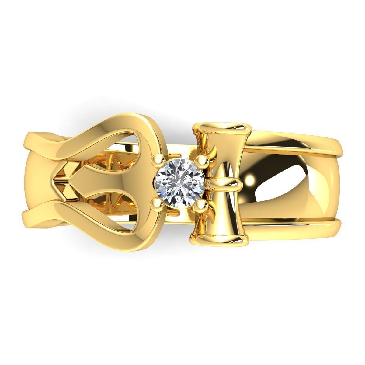 Fancy Ring 3d model print 3D print model_9